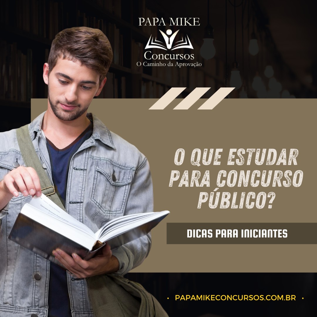 O Que Estudar Para Concurso Público?