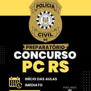 Curso Prep. Polícia Civil RS - Híbrido