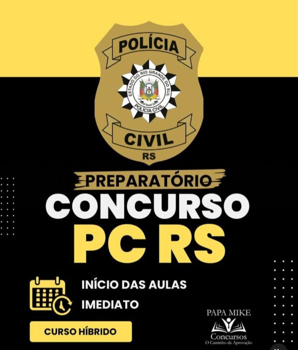 Curso Prep. Polícia Civil RS - Híbrido