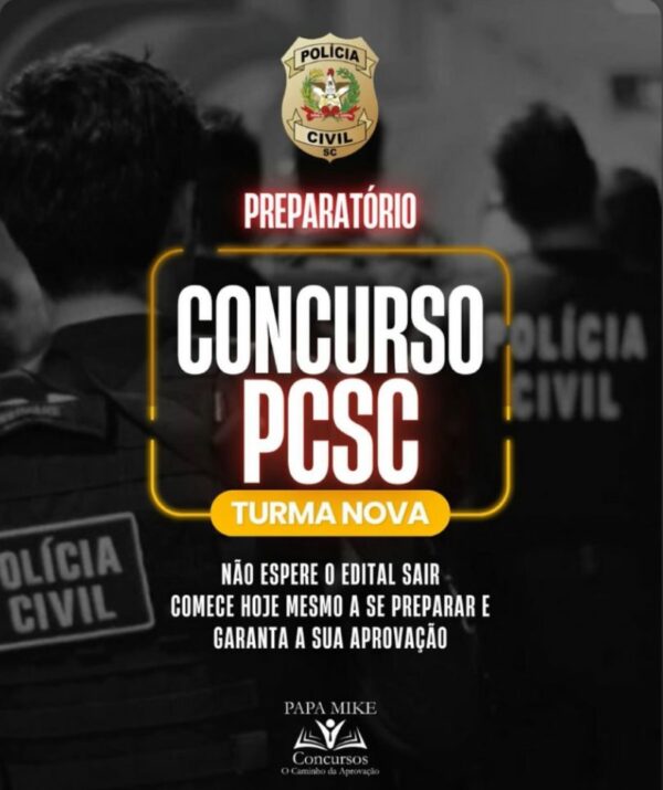 Curso Prep. Polícia Civil SC - Online