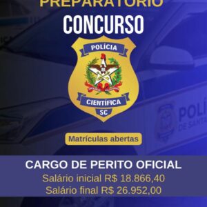 Curso Prep. Perito Oficial PCI SC - Presencial